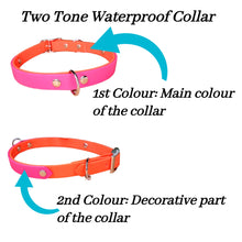 Load image into Gallery viewer, Two Tone Waterproof Collars - More Colours Available!