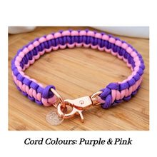 Load image into Gallery viewer, Two In One - Braided Dog Collar - All Patterns Available!