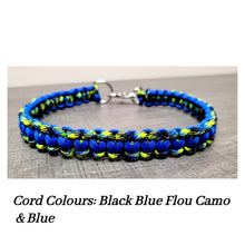 Load image into Gallery viewer, Two In One - Braided Dog Collar - All Patterns Available!
