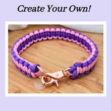 Load image into Gallery viewer, Two In One - Braided Dog Collar - All Patterns Available!