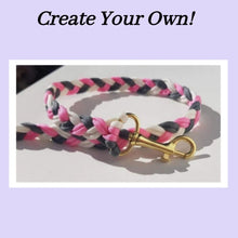 Load image into Gallery viewer, Braided Trio Rope Leads - More Patterns Available!