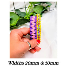 Load image into Gallery viewer, Two In One - Braided Dog Collar - All Patterns Available!