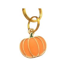 Load image into Gallery viewer, Halloween Pumpkin Tag Charm