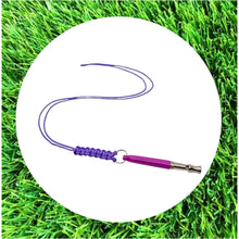 Load image into Gallery viewer, Training Whistles & Lanyards - More Colours Available!