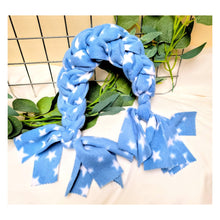 Load image into Gallery viewer, Stuff A Tug Enrichment Toy Blue Stars
