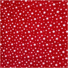 Load image into Gallery viewer, Fleece Star Red