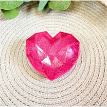 Load image into Gallery viewer, Glitter Heart Ball - Hot Pink