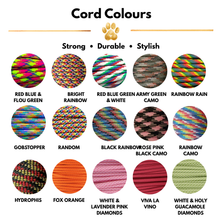 Load image into Gallery viewer, Two In One - Braided Dog Collar - All Patterns Available!