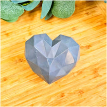 Load image into Gallery viewer, Glitter Heart Ball - Silver