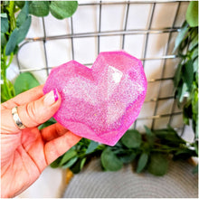 Load image into Gallery viewer, Glitter Heart Ball - Baby Pink