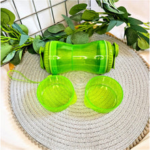 Load image into Gallery viewer, 2 in 1 Travel Bottle - Green
