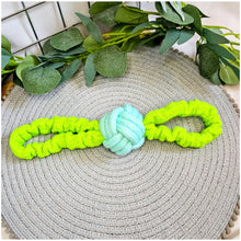 Load image into Gallery viewer, Stretch Tug Rope Ball - Mint & Green