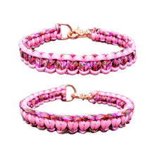 Load image into Gallery viewer, Two In One - Braided Dog Collar - All Patterns Available!