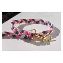 Load image into Gallery viewer, Braided Trio Rope Leads - More Patterns Available!