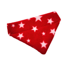 Load image into Gallery viewer, Fleece Star Red