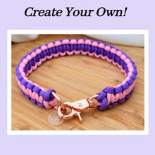 Load image into Gallery viewer, Braided Dog Collar - All Patterns Available!
