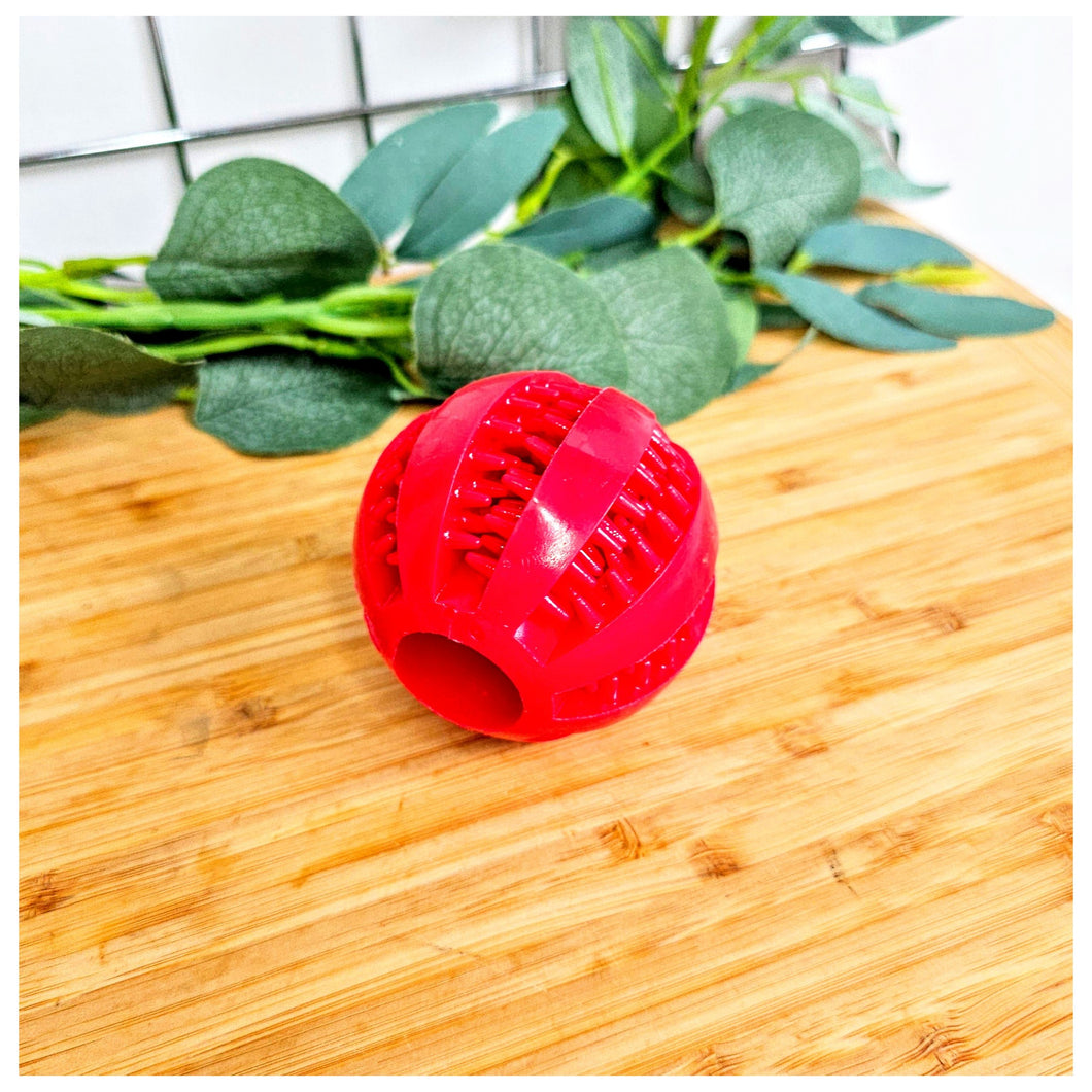 Red Rubber Lick Ball