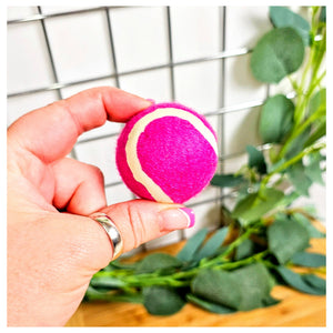 Small Tennis Ball Pink