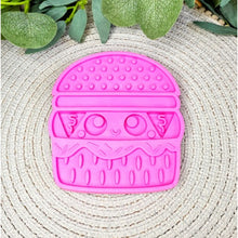 Load image into Gallery viewer, Pink Burger Rubber Lick Mat
