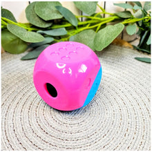 Load image into Gallery viewer, Pink &amp; Blue Treat Dispensing Enrichment Toy
