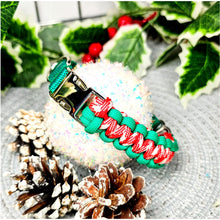 Load image into Gallery viewer, Luxury Blend Braided Christmas Collar
