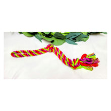 Load image into Gallery viewer, Tug Rope Purple Red green
