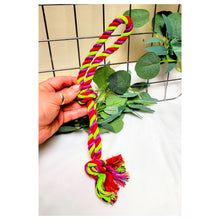 Load image into Gallery viewer, Tug Rope Purple Red green
