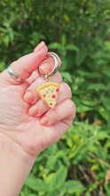Load and play video in Gallery viewer, Pizza Tag Charm
