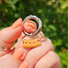 Load image into Gallery viewer, Hotdog Tag Charm
