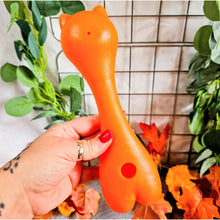 Load image into Gallery viewer, Cheeky Monster Treat Dispenser - Orange
