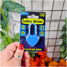 Load image into Gallery viewer, LED Dog Safety Lights - Heart Blue

