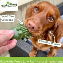 Load image into Gallery viewer, Croc Bites Daily Vegan Dental Chew
