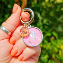 Load image into Gallery viewer, Sprinkle Doughnut Pink Icing
