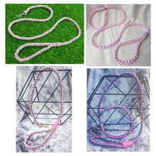 Load image into Gallery viewer, Braided Round Rope Leads - More Patterns Available!
