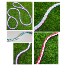 Load image into Gallery viewer, Braided Round Rope Leads - More Patterns Available!
