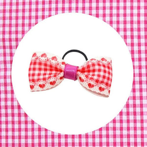 Lacey Pink Hair Bows